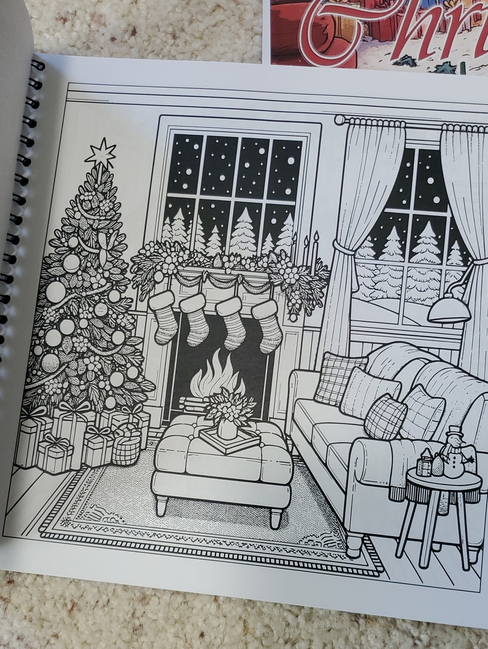 Holiday Coloring Books - Picture 4 of 10